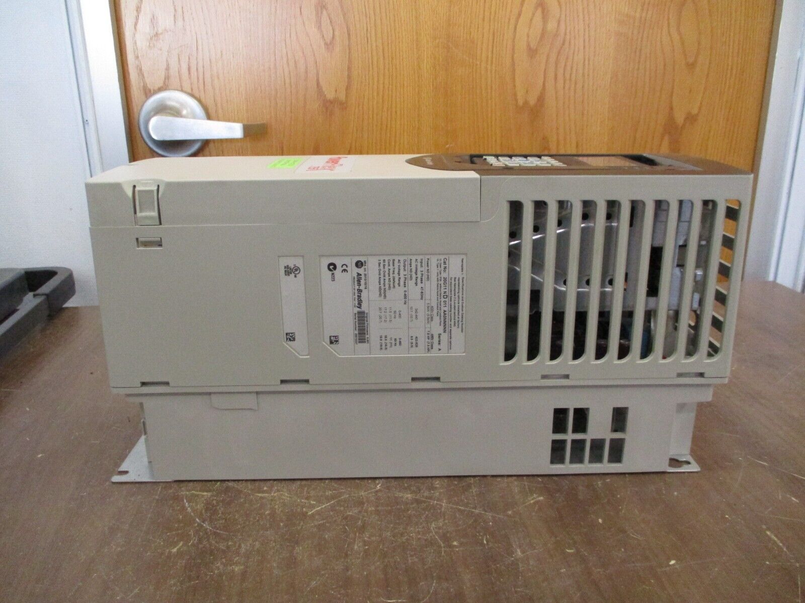 Allen-Bradley PowerFlex 755 AC Drive 20G11ND011AA0NNNNN Ser. A 7.5HP 3Ph Used