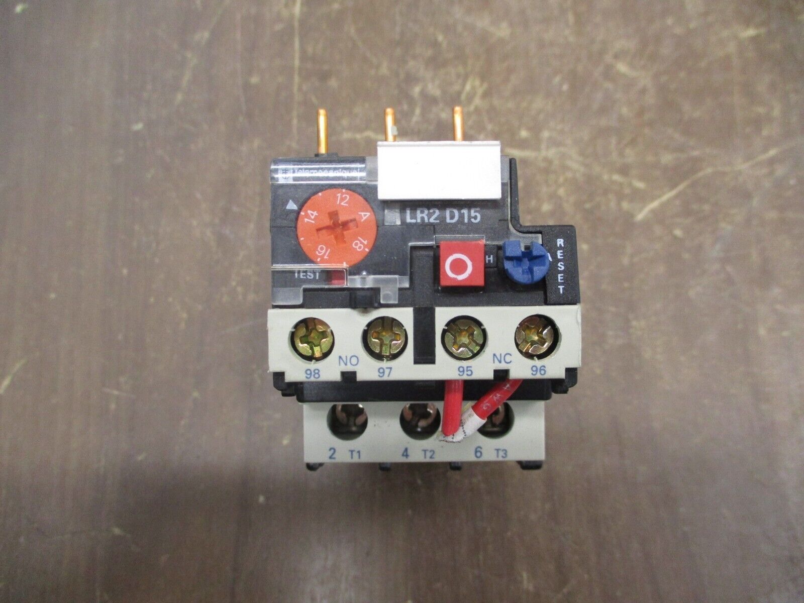 Telemecanique Solid State Overload LR2 D1521 Trip: 12-18A 600V Used