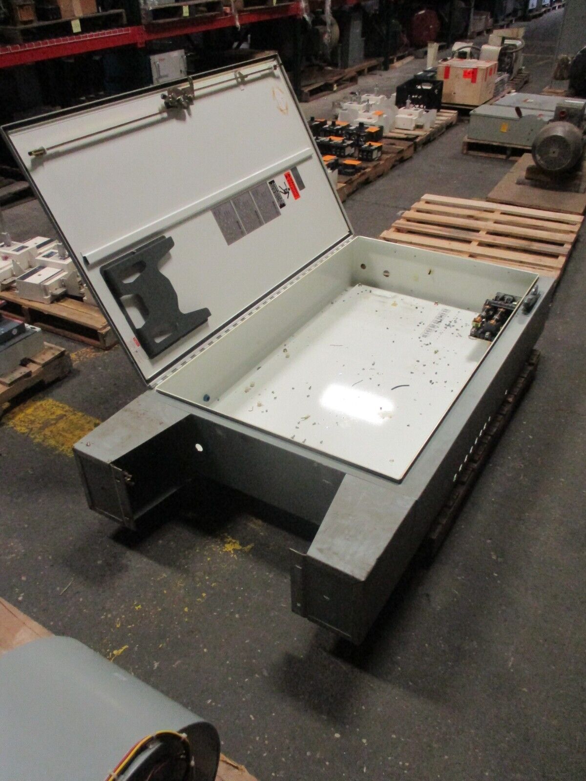 Hoffman Type 12, 13 Enclosure A-60AB3810LP 60"x38"x10" Used.