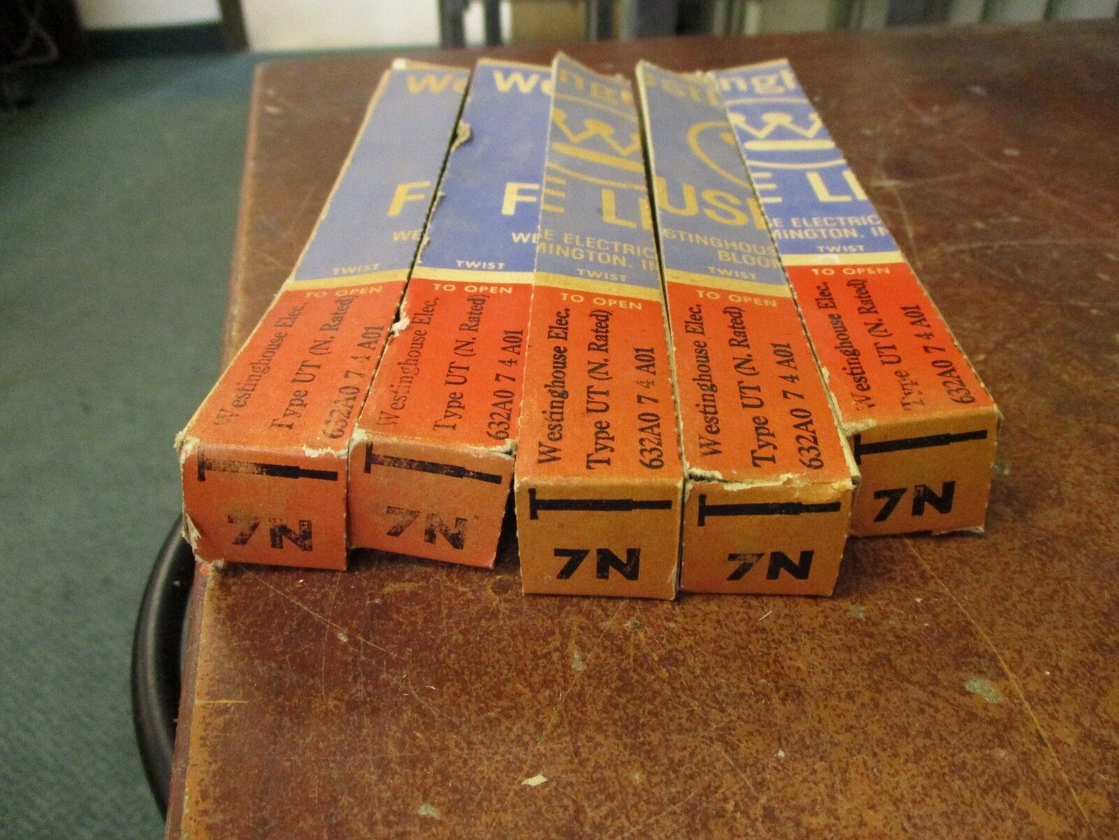 Westinghouse Type UT Fuse Link 632A0 7 4A01 7N "Lot of 5" New Surplus
