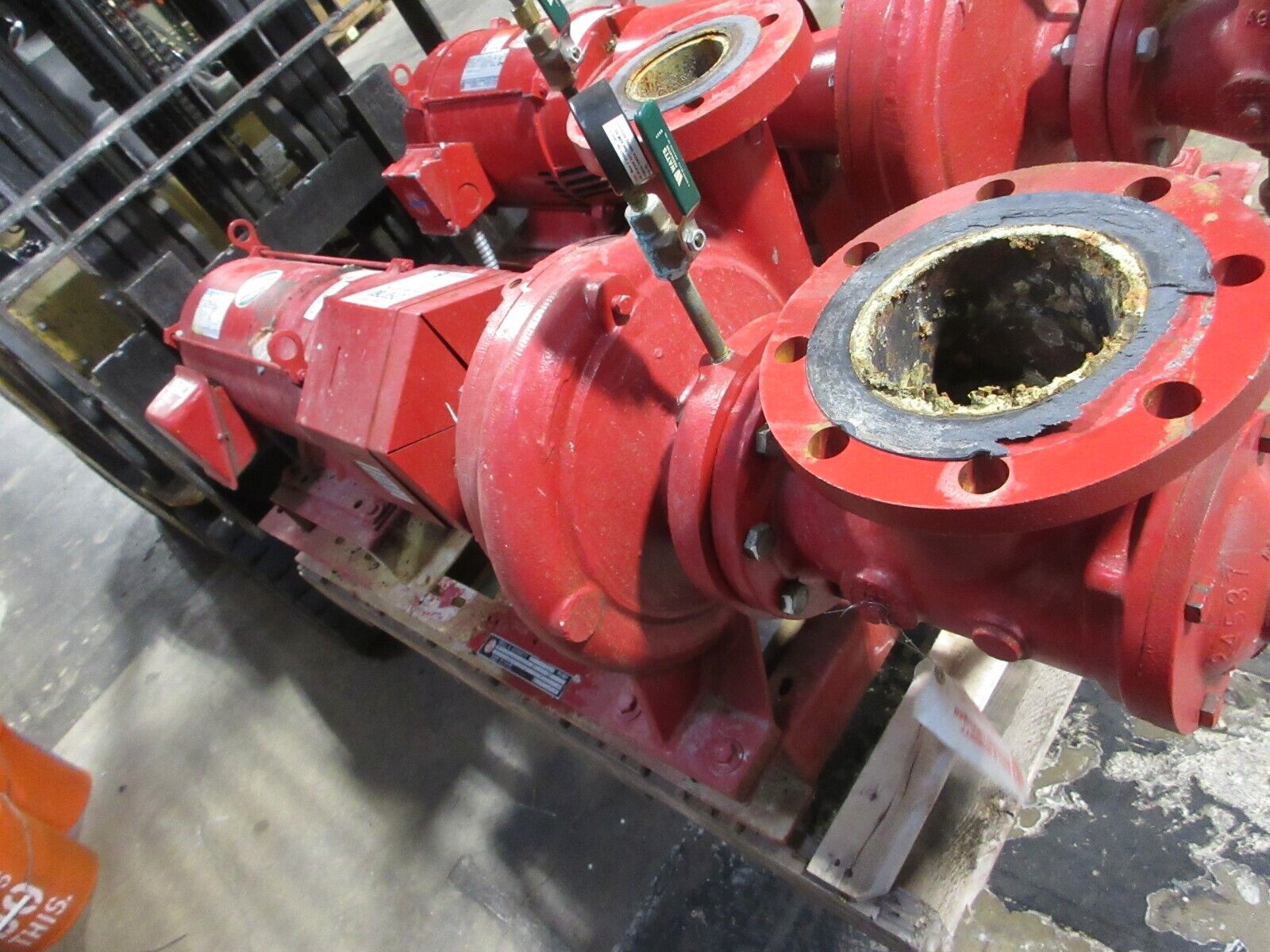 Bell & Gossett 1510 Pump 3E 9.375 BF 15HP 270GPM 80FT Head 1800RPM Used