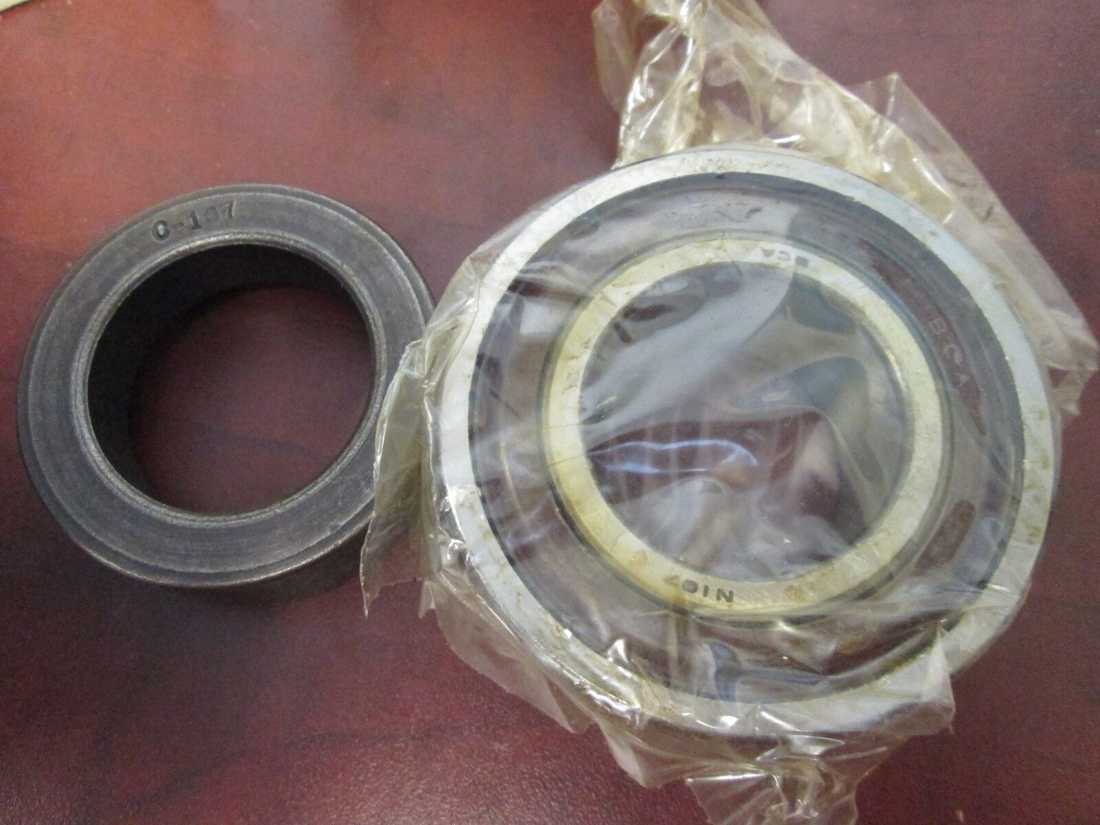 Bower Ball Bearing NPC 107-RPC New Surplus