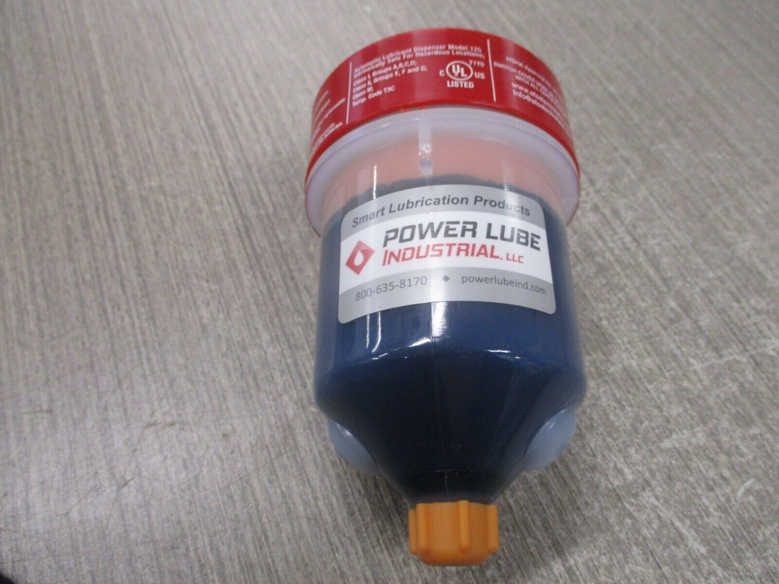 AT S Electro-Lube Mini-Luber 125cc Mobilgrease XHP 222 New Surplus
