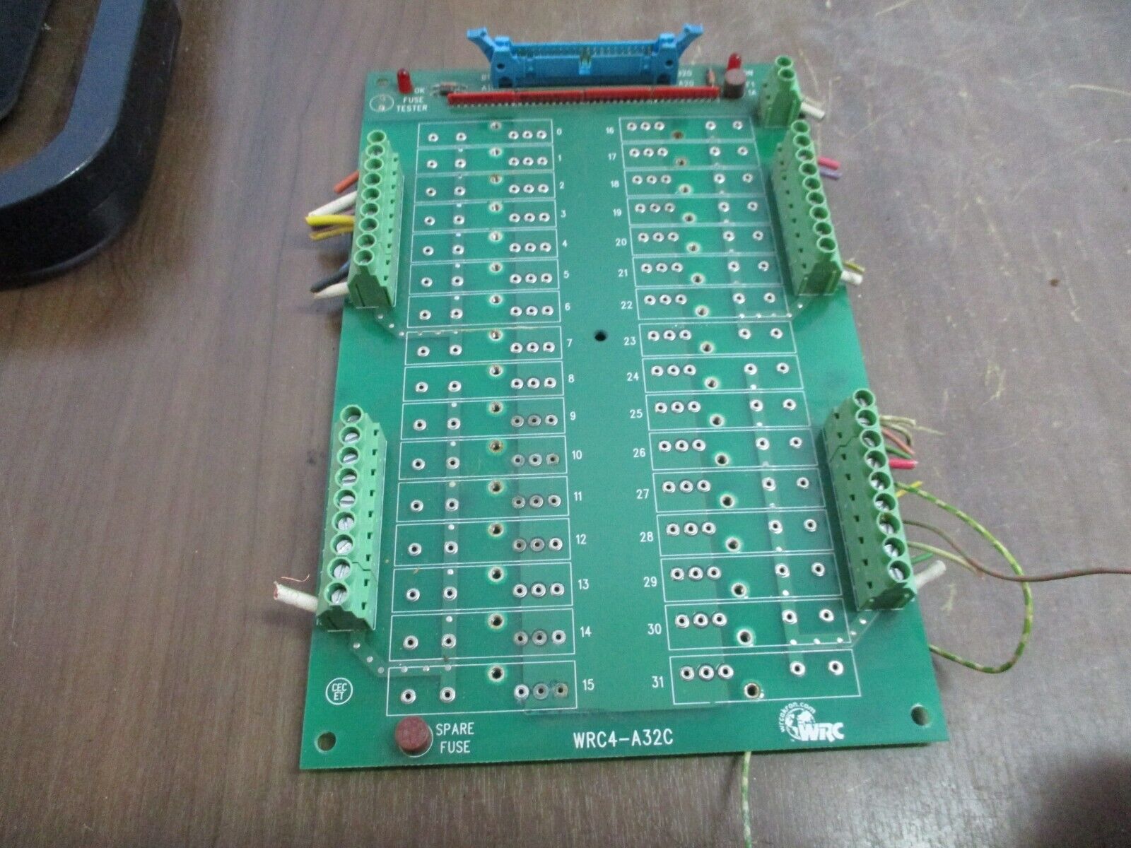 WRC Field Termination / Signal Conditioner Board WRC4-A32C Used