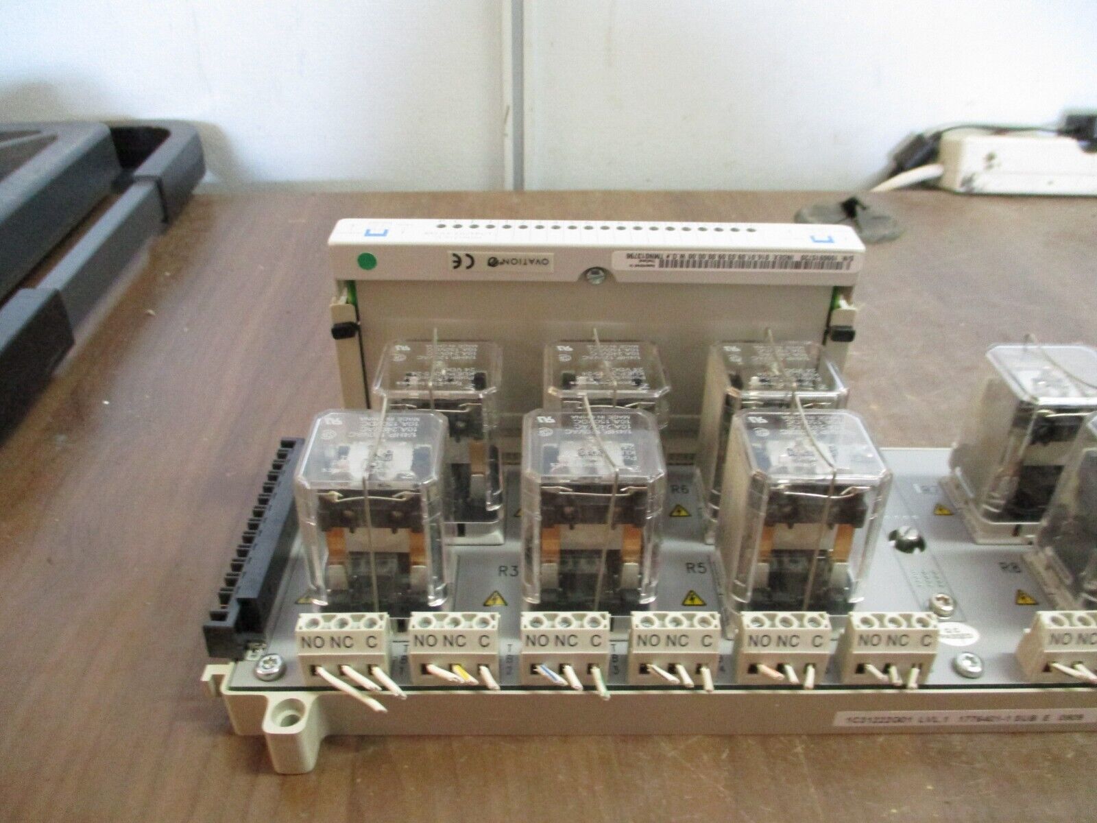 Tyco/Emerson Ovation Relay Assembly 5A26458G05 Rev. 09 *Missing (1) Relay* Used