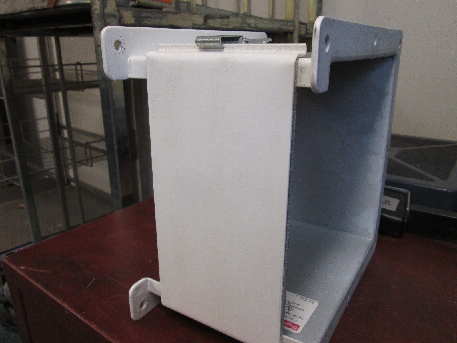 Hoffman Wireway Straight Section F88L06 Size: 8x8x6" Used