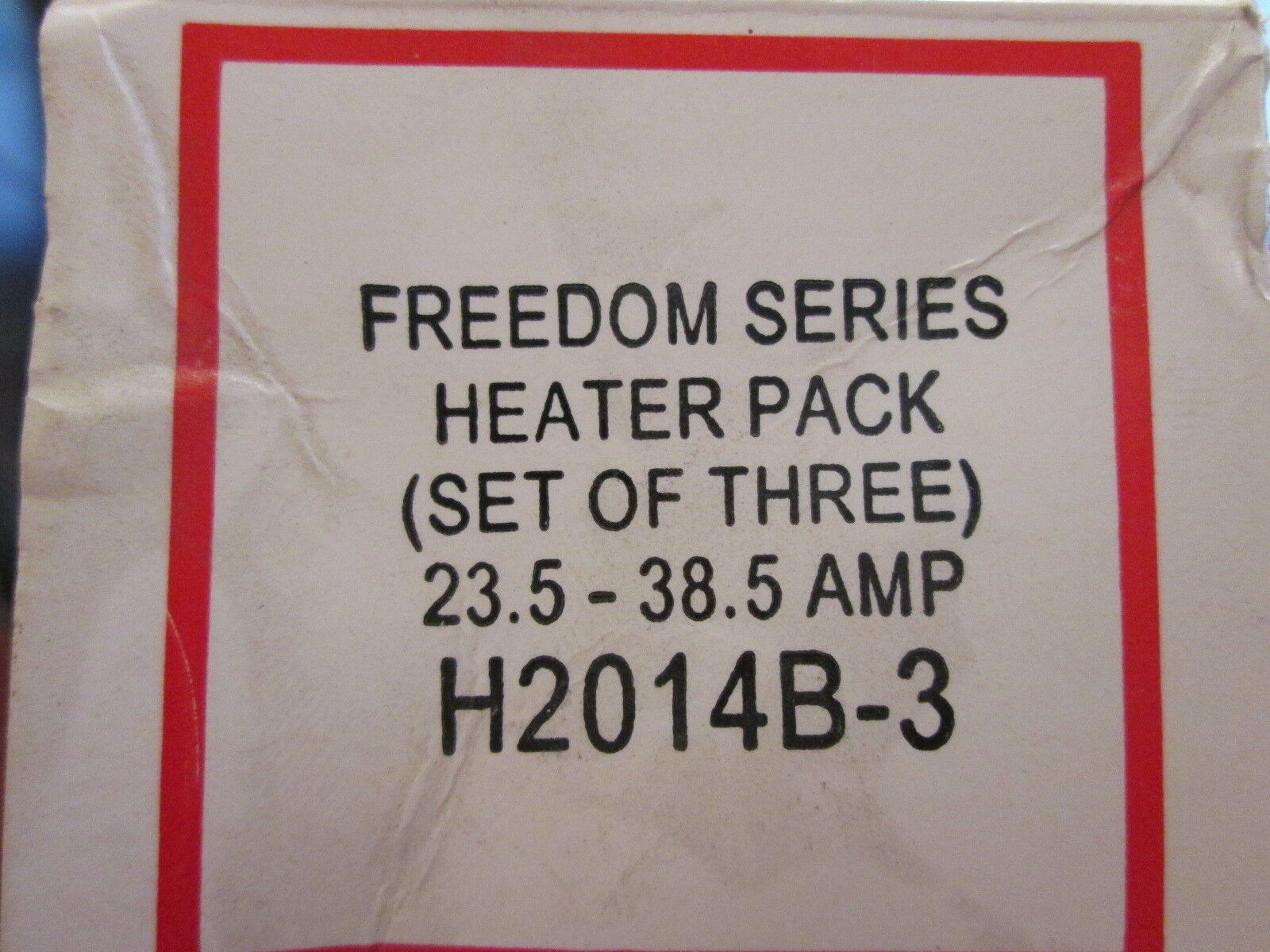 Cutler-Hammer Heater Pack, H2014B-3, 23.5-38.5A, Set of 3, New Surplus