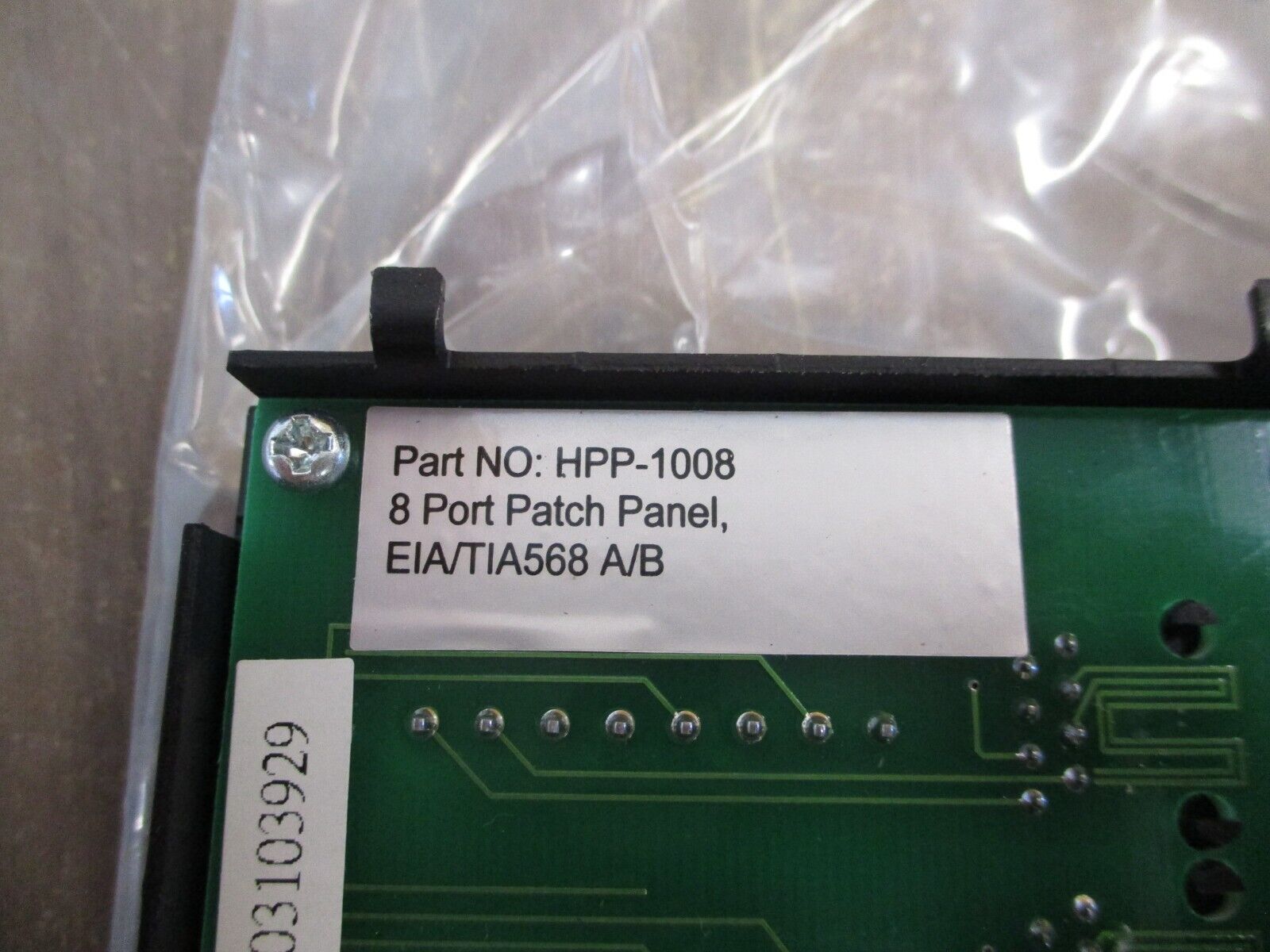 Liberty AV Patch Panel Module HPP-1008 New Surplus