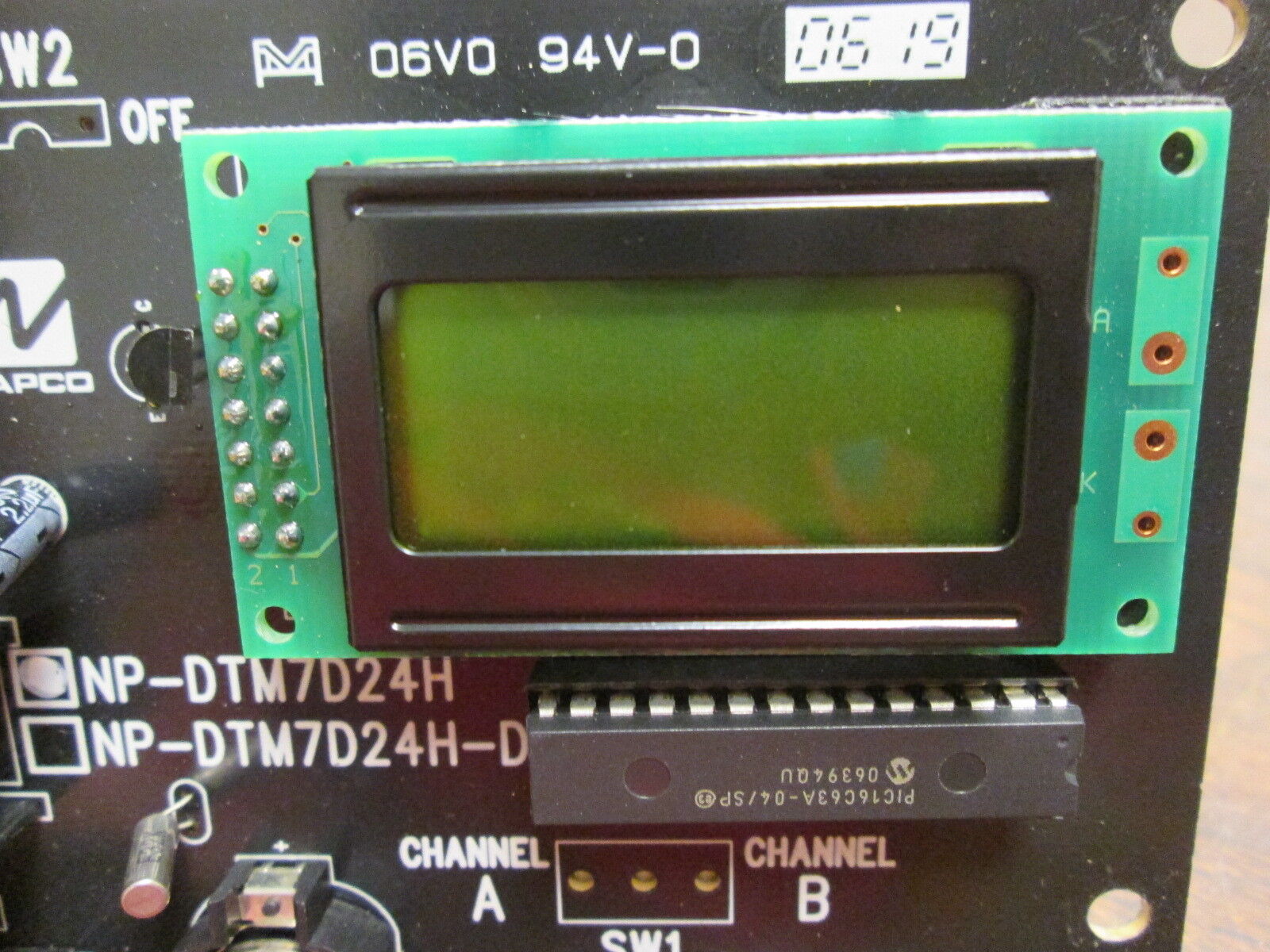 Napco Event Timer NP-DTM7D24H 12-24V 24 Hr/365 Day Used