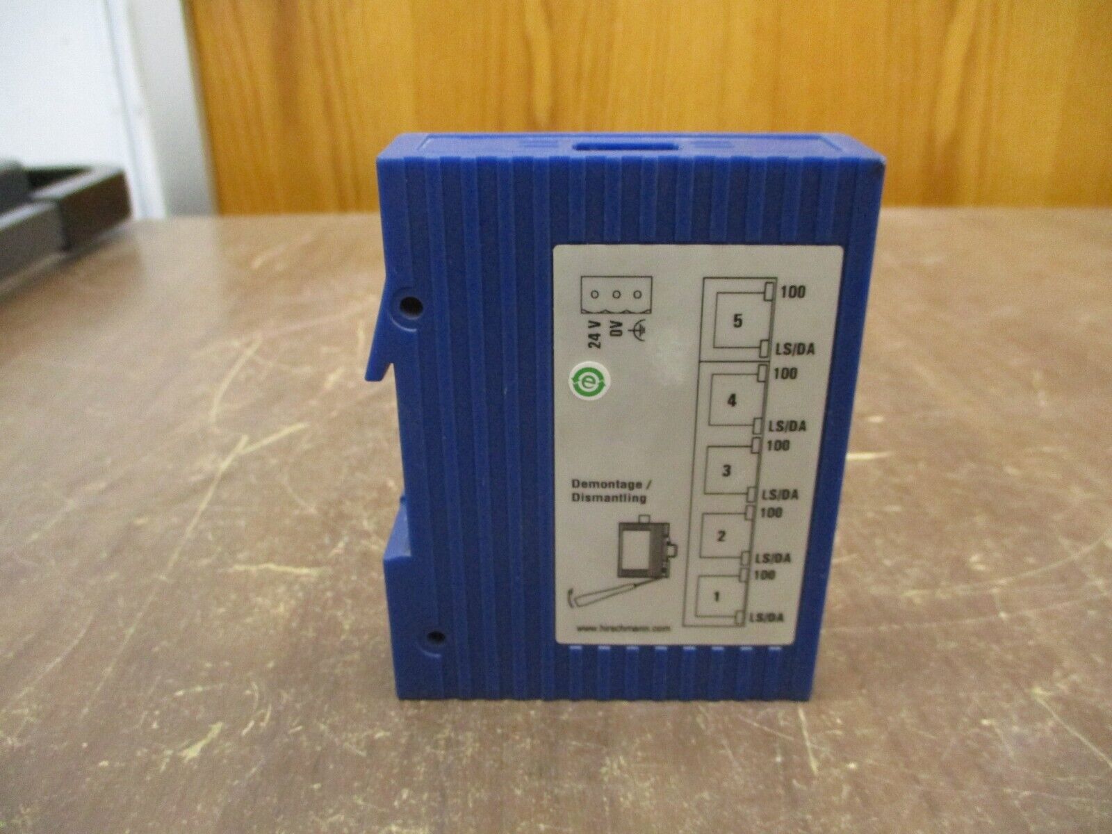 Hirschmann Ethernet Rail Switch SPIDER 5TX 5-Port Used