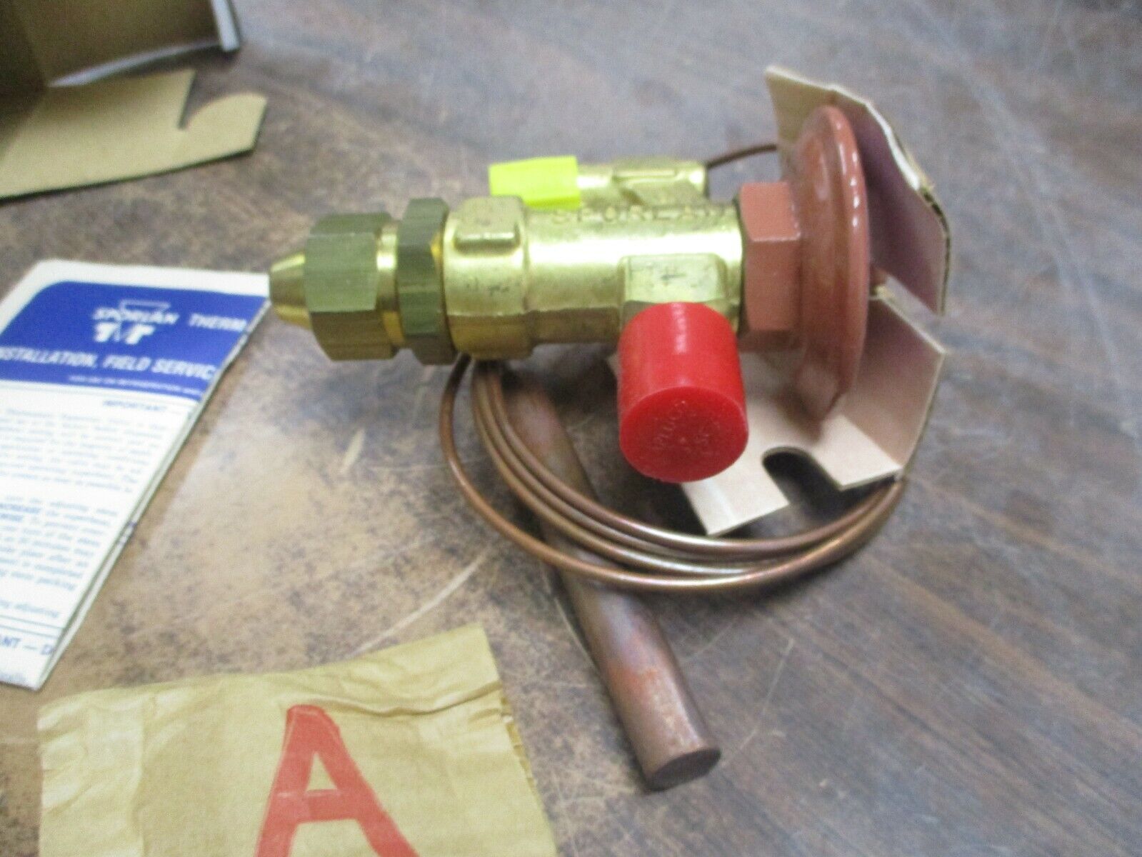 Sporlan Thermostatic Expansion Valve GR 1 Z Inlet: 3/8" Flare Outlet: 1/2" Flare