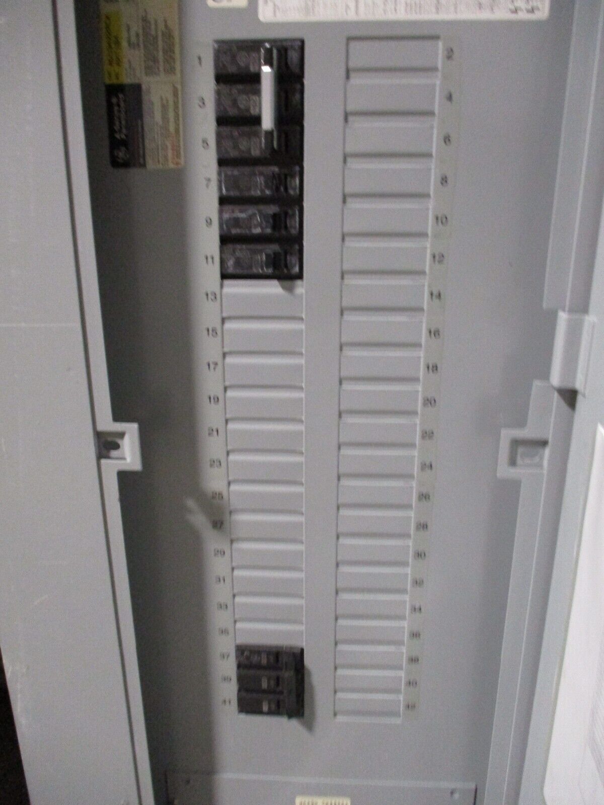 GE Main Breaker Circuit Breaker Panel AQU3422RCX 225A Max, 225A Main 208/120V