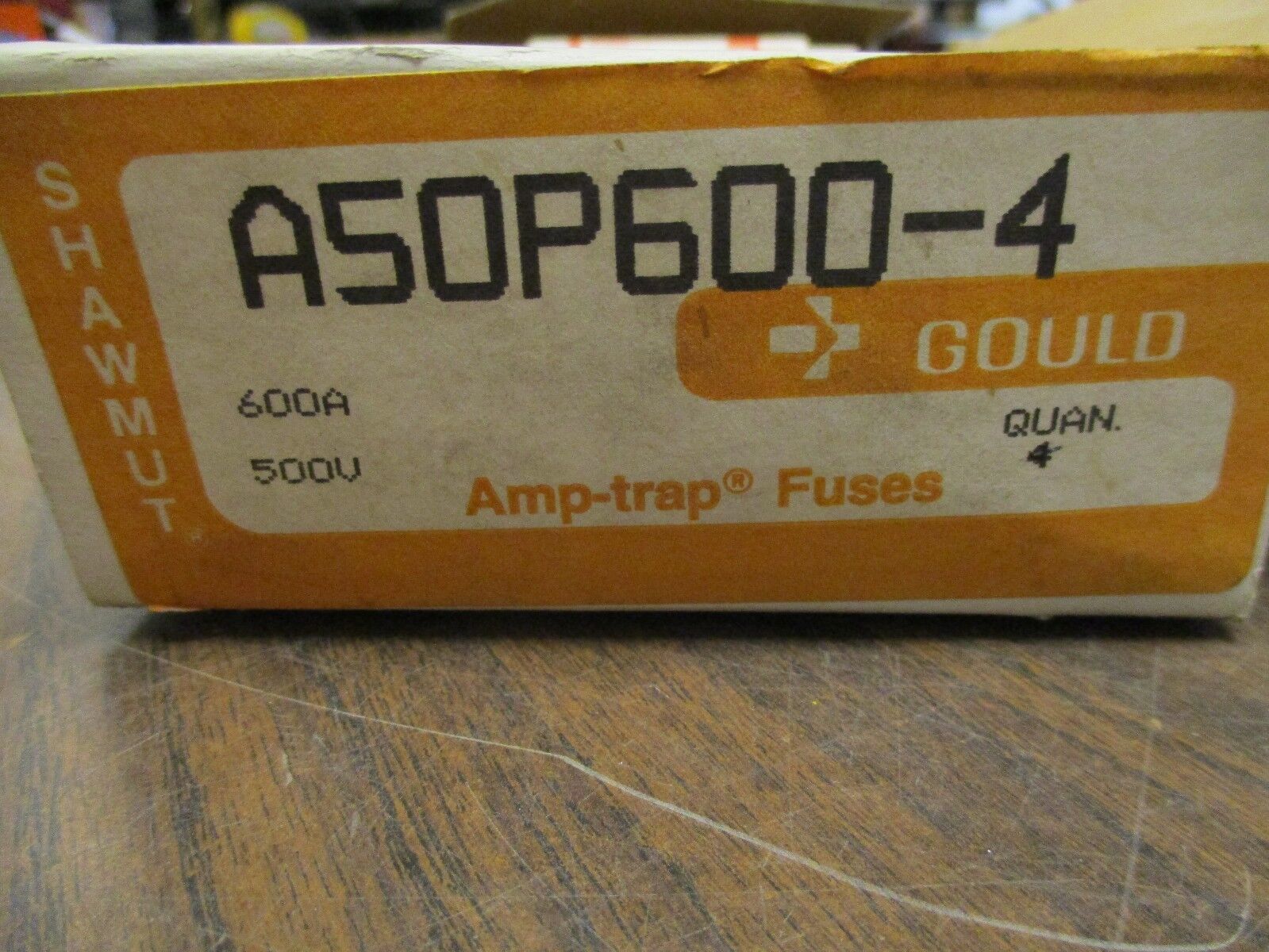 Gould Shawmut Amp-Trap Fuse A50P600 600A 600V *Box of 2* New Surplus