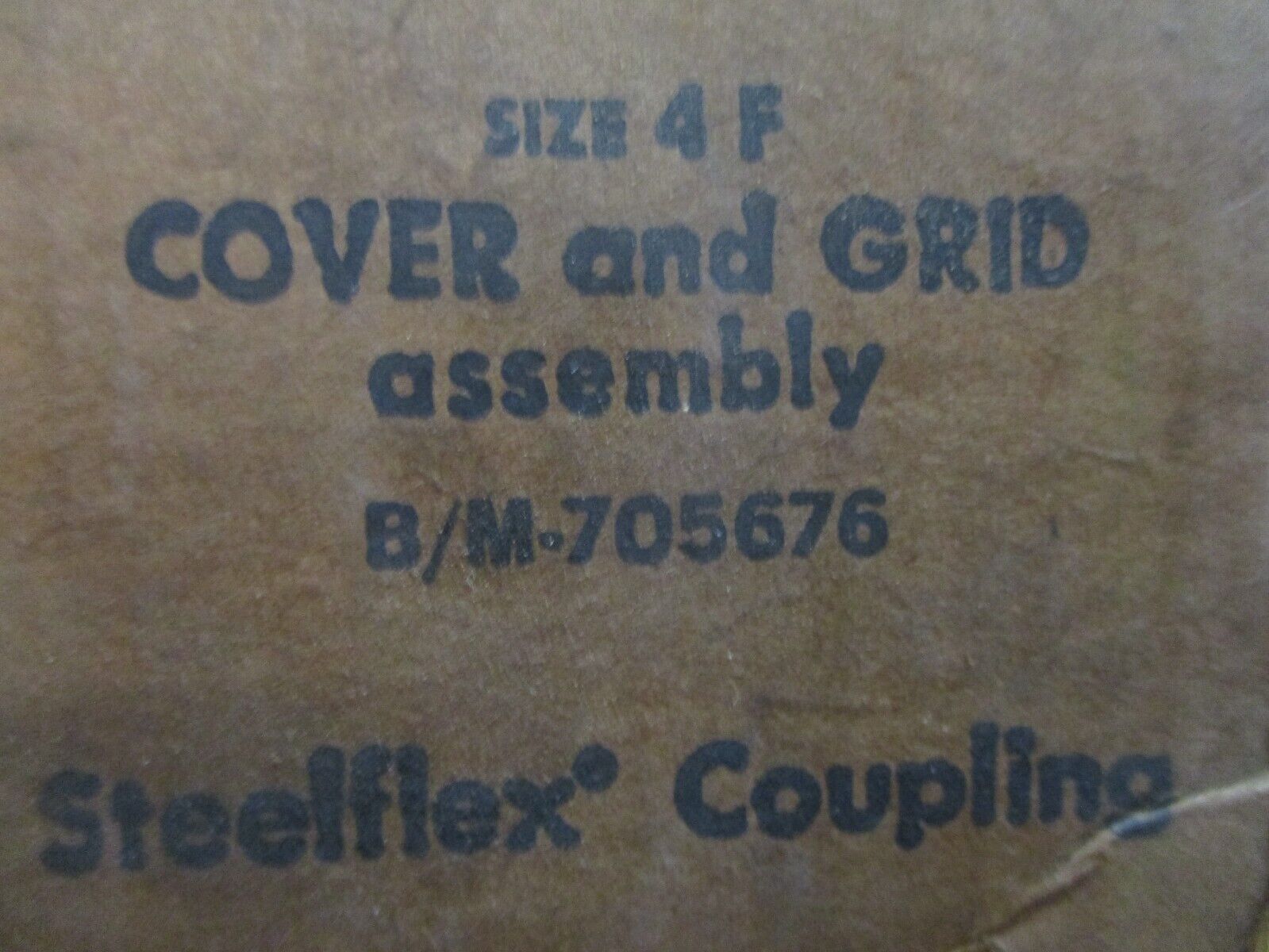 Falk Cover and Grid Assembly B/M-705676 Size: 4F New Surplus