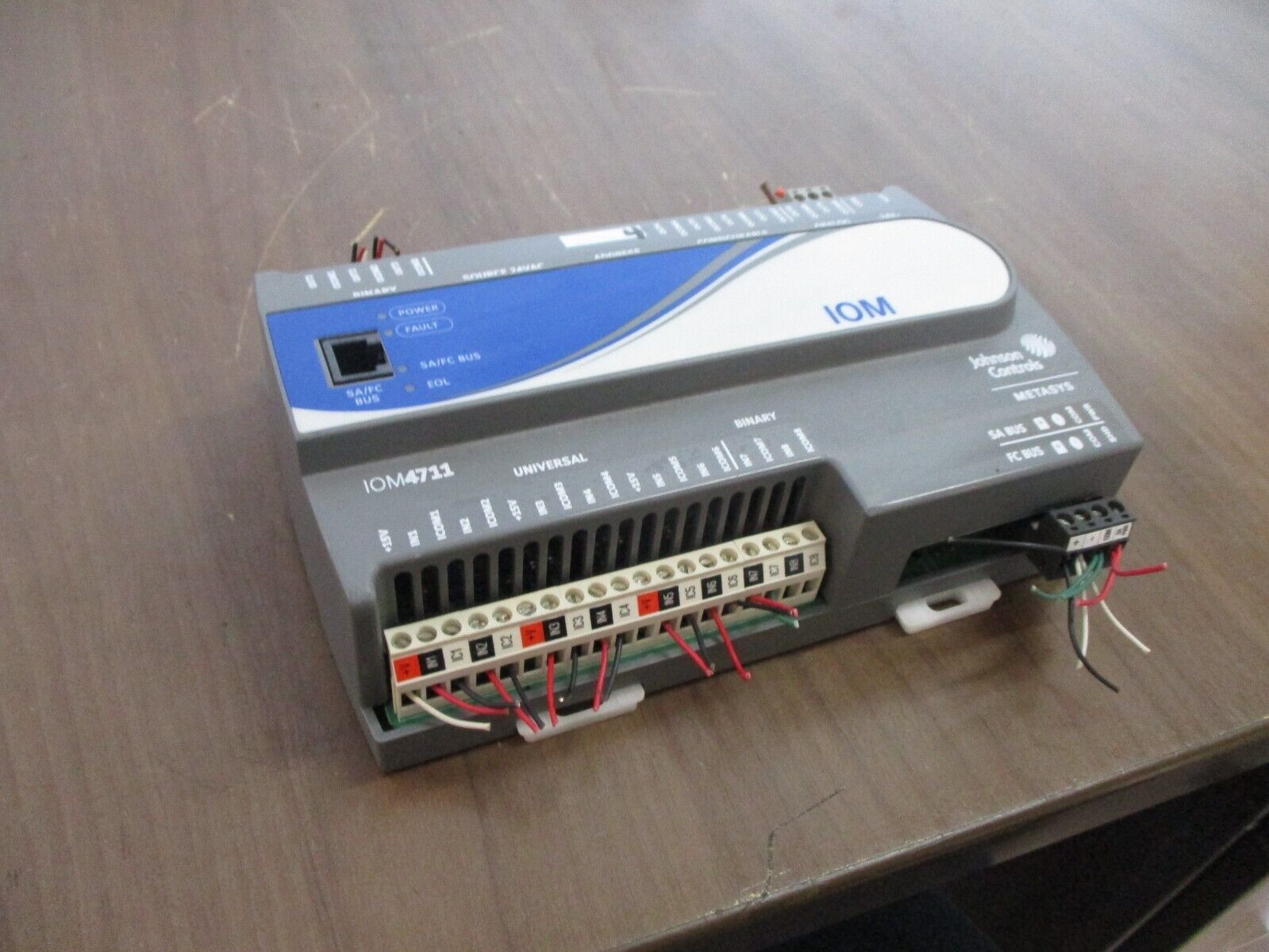 Johnson Controls Metasys IOM4711 Expansion Module MS-IOM4711-0 Rev. D Used