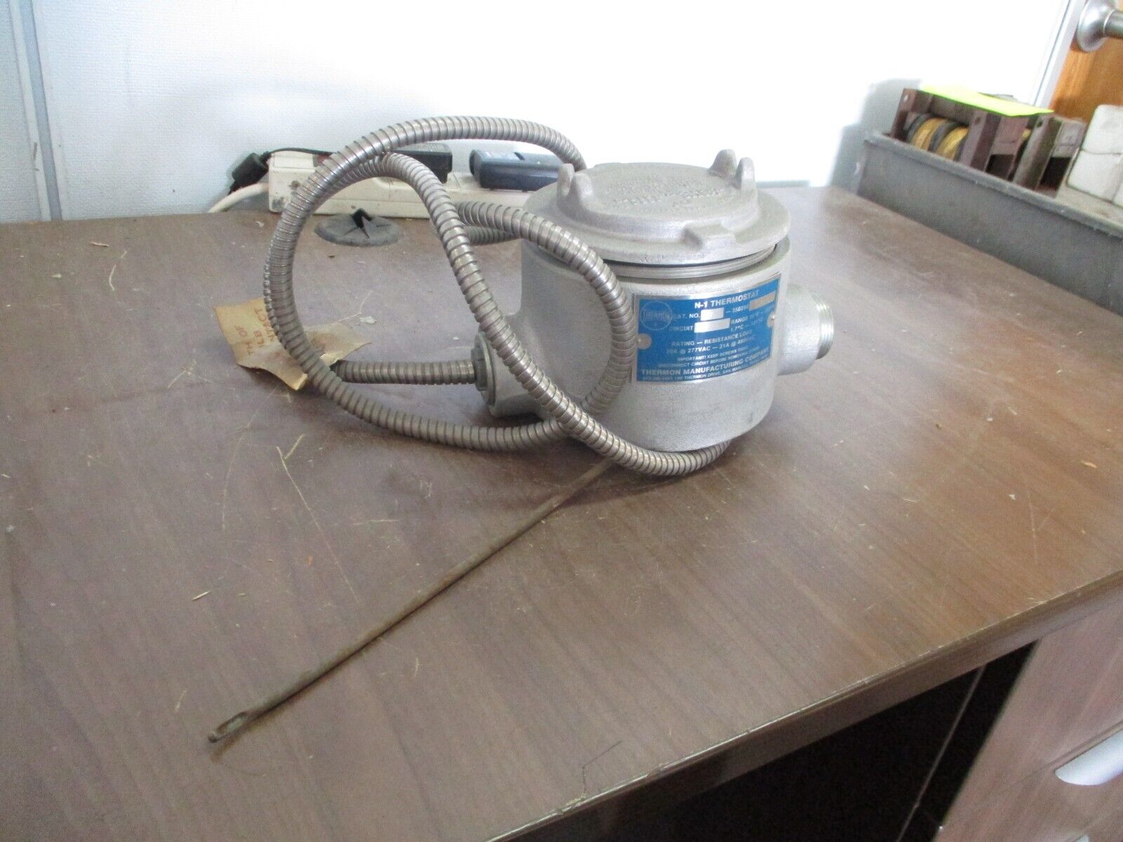 Thermon N-1 Thermostat 7-350250 Range: 35°F - 250°F 30A@277V 21A@480V Used