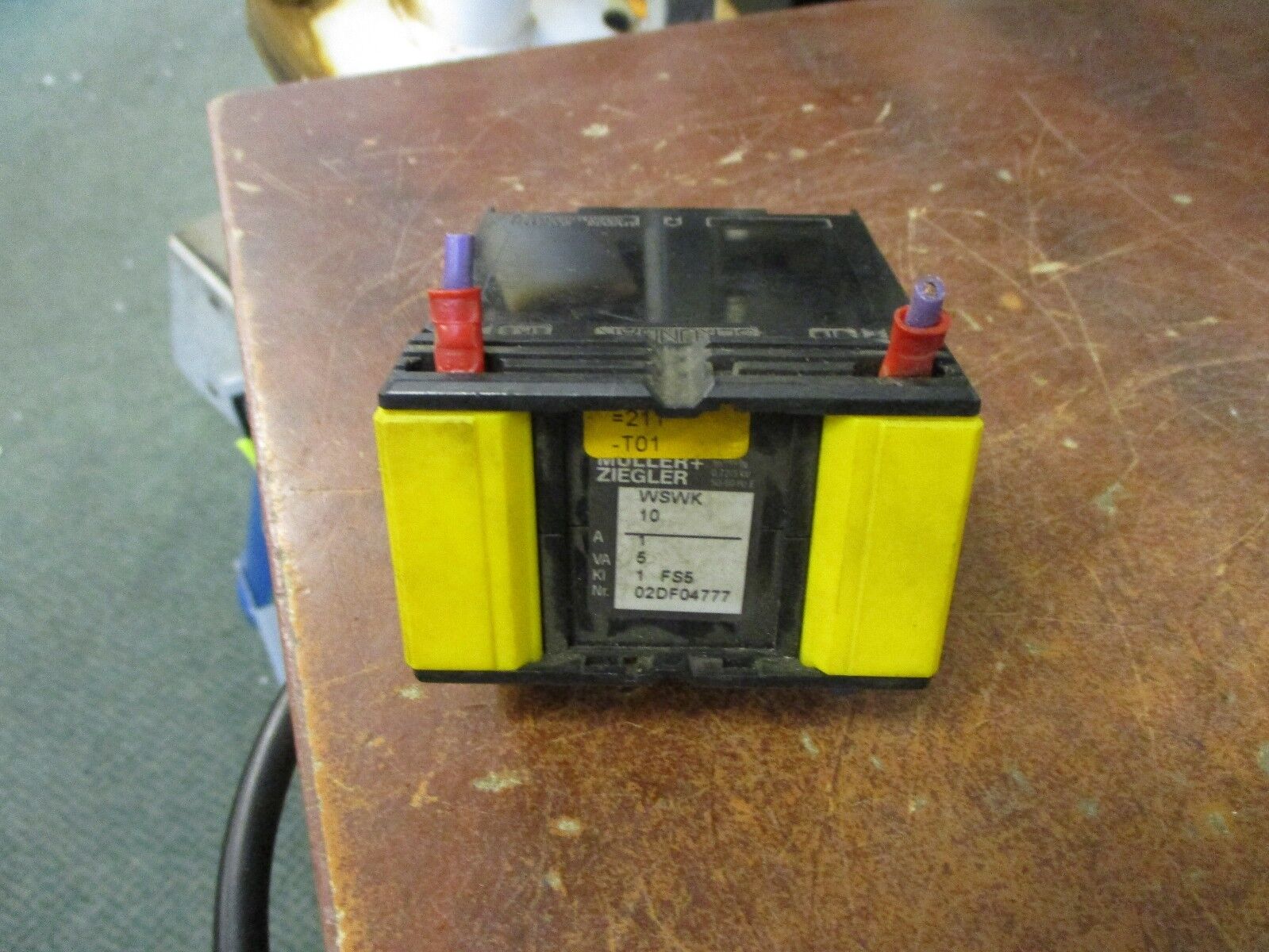 Muller Ziegler Relay WSWK 10 1A 5VA Used