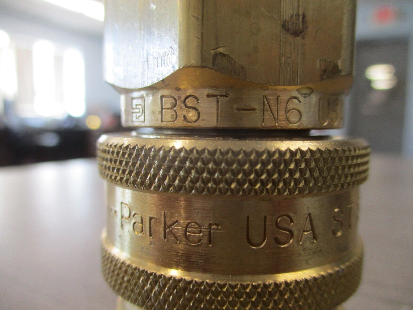 Parker Quick Connect Coupling BST-N6 Used