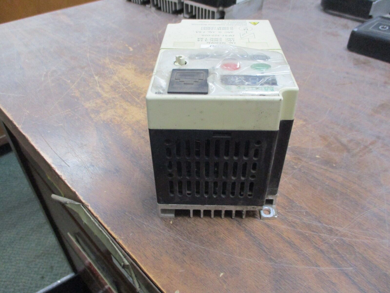 Moeller AC Drive DF51-322-025 0.25HP, *Broken Knob* Used