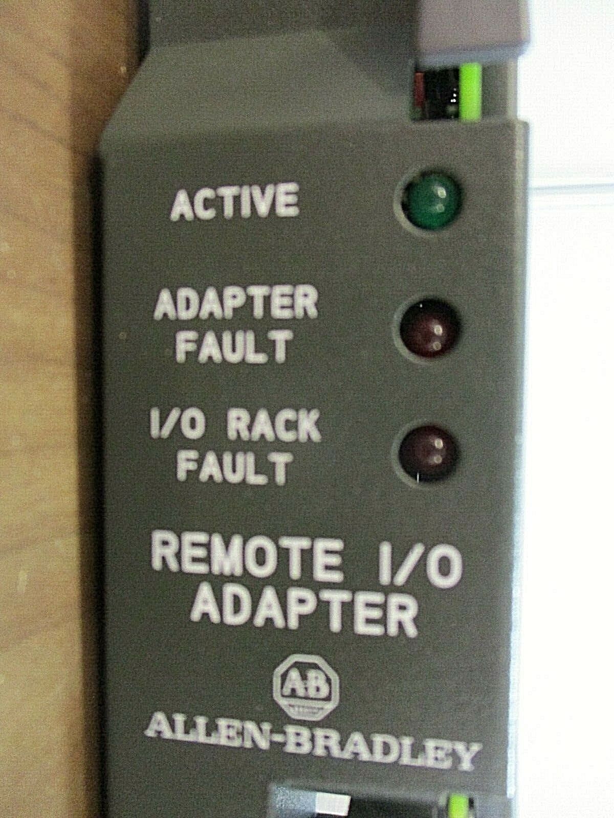 Allen-Bradley Remote I/O Adapter Module 1771-ASB D Ser. D F/W Rev. H Used