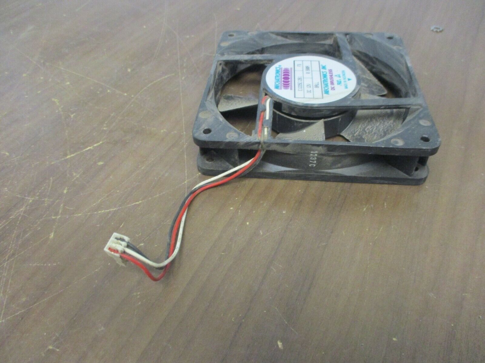 Mechatronics Brushless Fan E1225E12B1 12VDC 0.580A Used