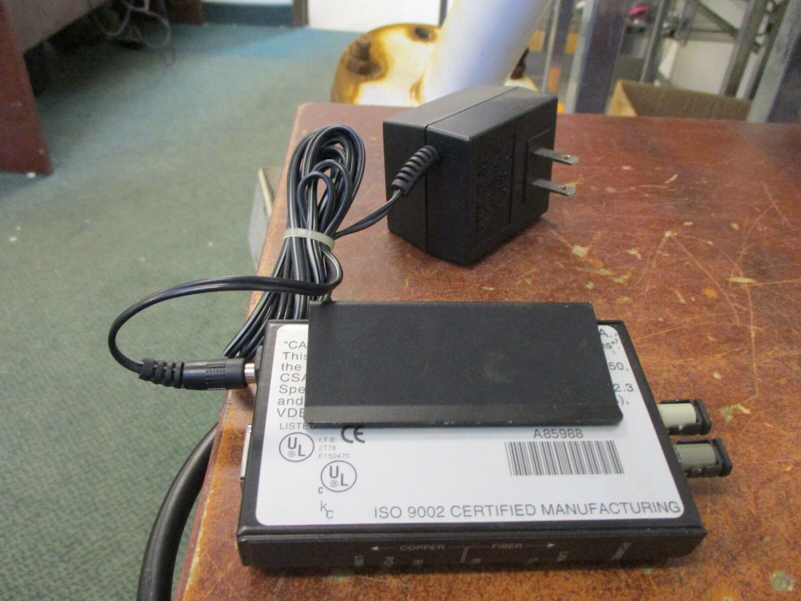 Netrix Technologies  Converter N-10TFL IEEE 802.3 10 Base-T/10BASE-FL Used