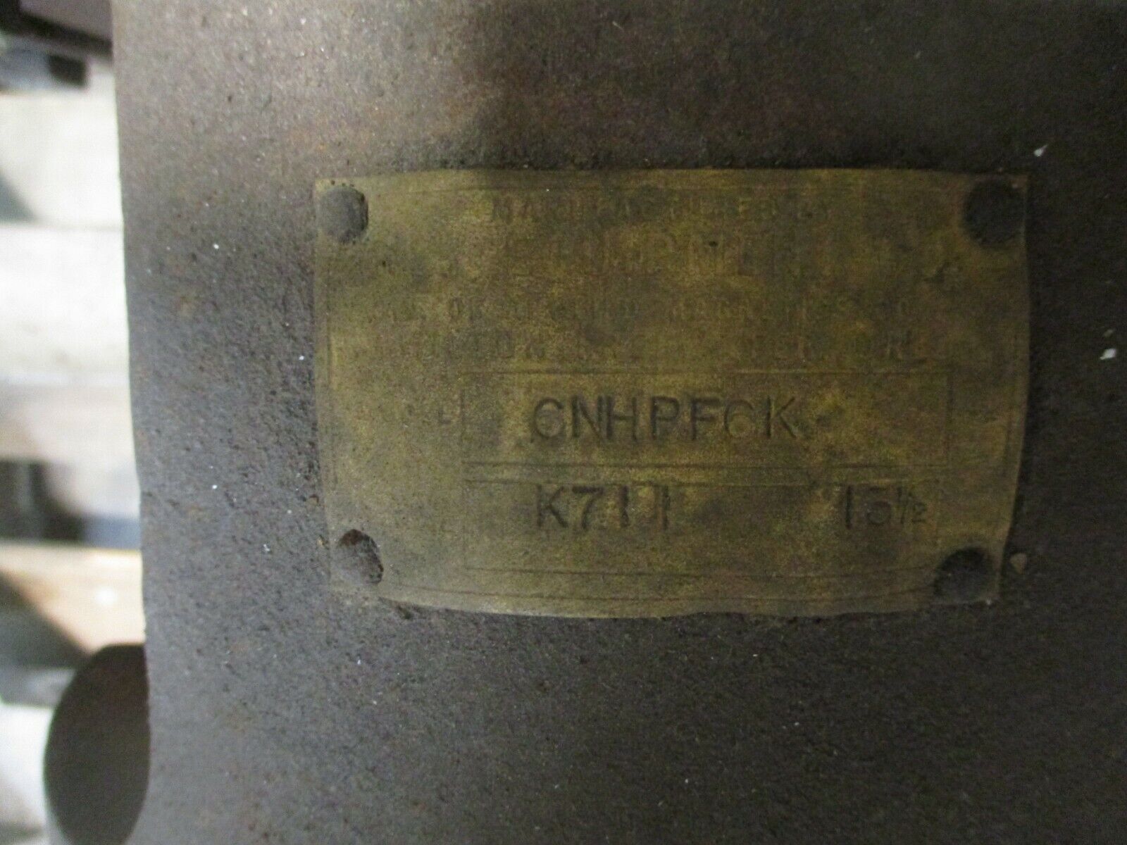 Key Equipment Belt Driven Pump 6NHPF6K Used