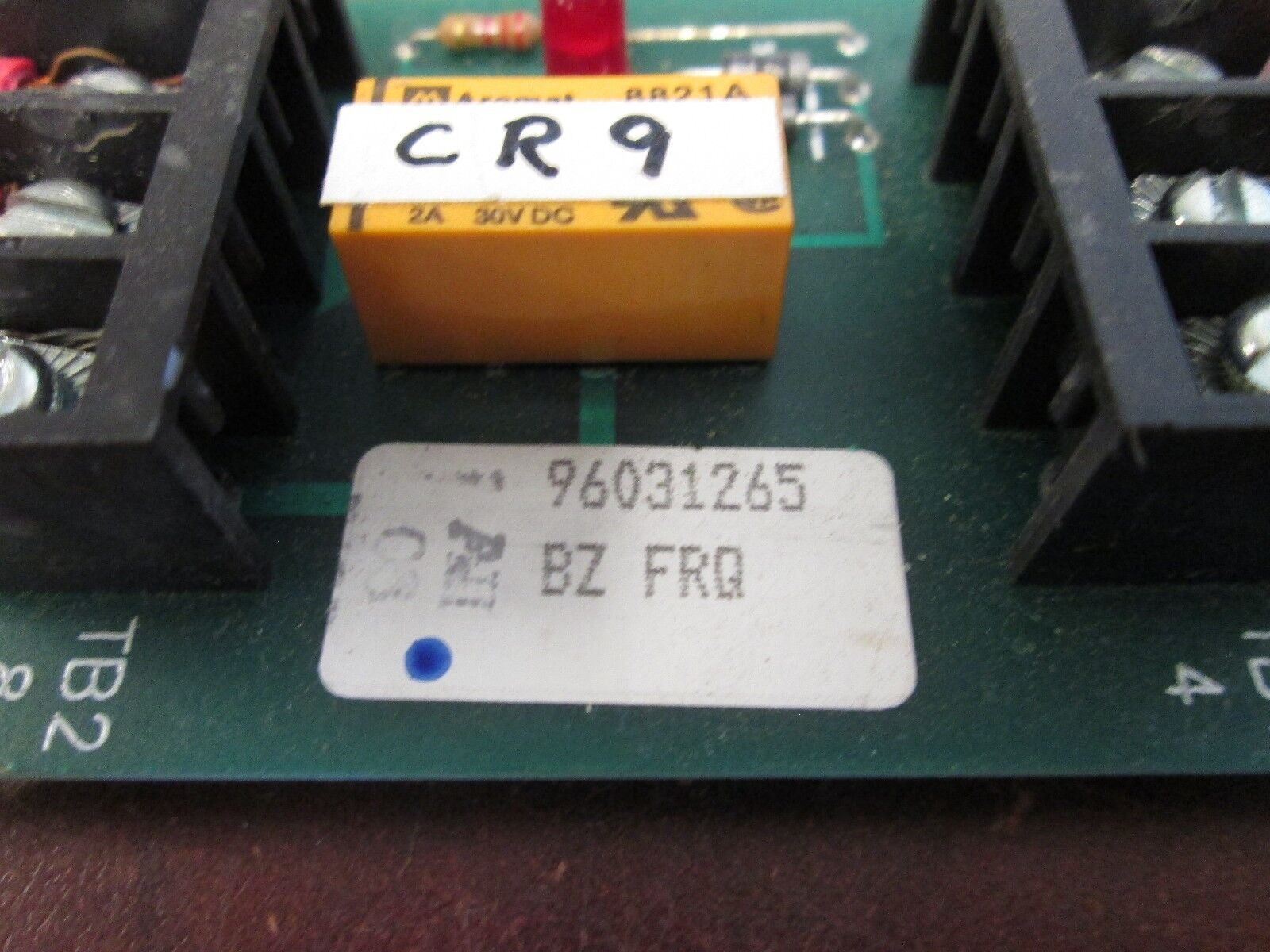 Autocon Control Board 6BGA 96031262-B NO/NC Used