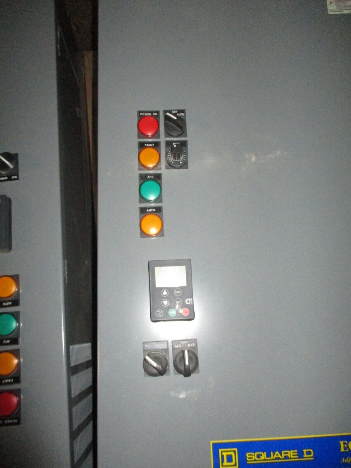 Square D EconoFlex Altivar AC Drive w/ Bypass 8839 58EJG4VY Ser. A 15HP 3Ph Used