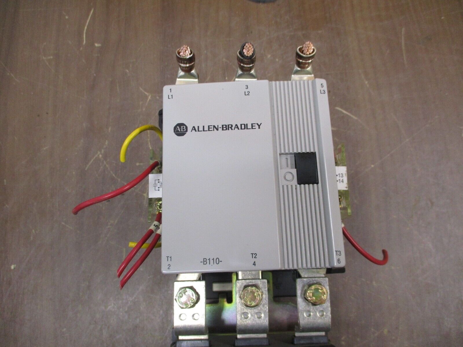 Allen-Bradley Starter 100-B110N*3 / 193-A5L4 120V Coil Trip: 66-110A 600V Used