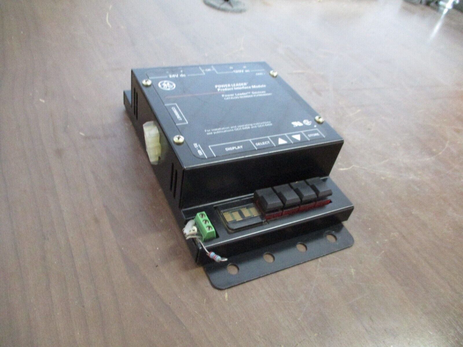 GE Power Leader Product Interface Module PLPIM485G01 120VAC 24VDC Used