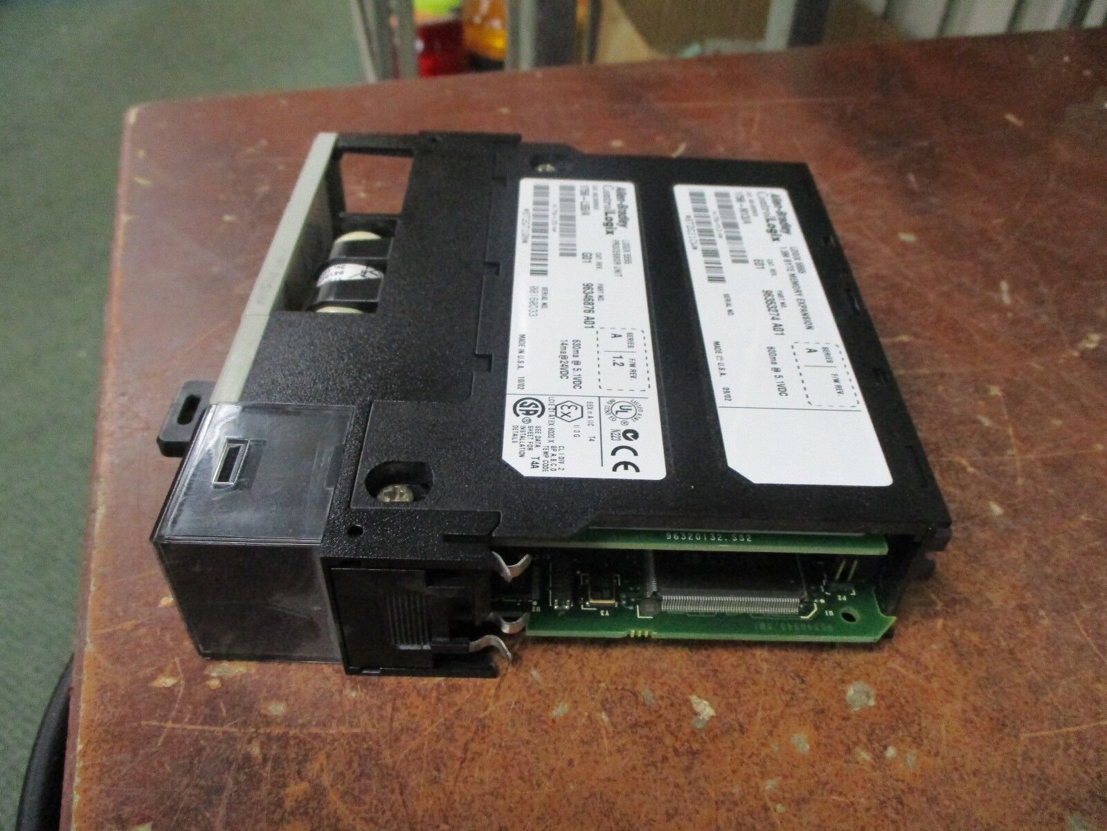 Allen-Bradley Logix 5555 Processor Unit & Memory Expansion 1756-M13/A 1756-L55/A