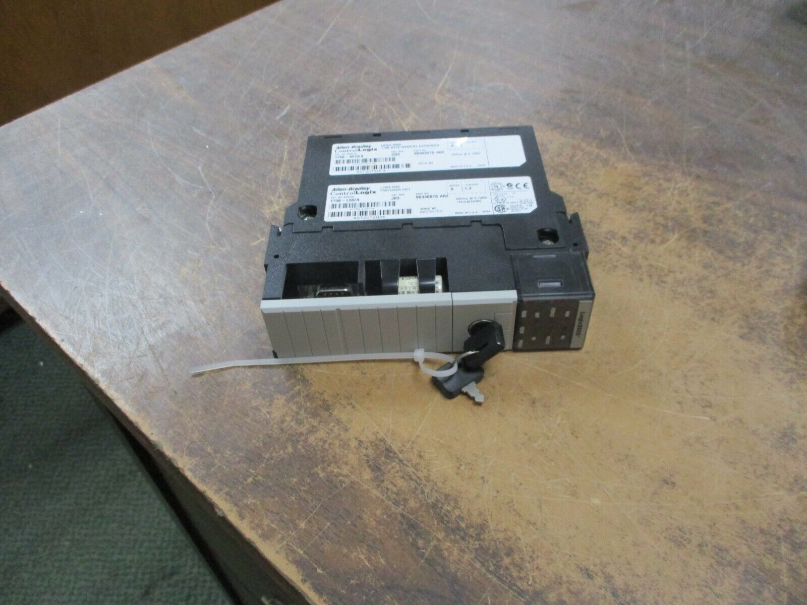 Allen-Bradley ControlLogix Logix 5555 Processor Unit w/ Memory Expansion Used