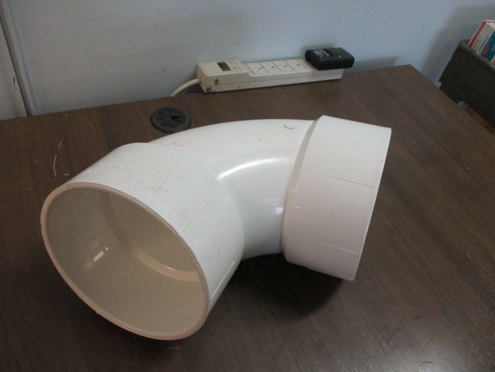 Charlotte Pipe & Foundry 1/4 Bend PVC Fitting PVC 300 Size: 6" New Surplus