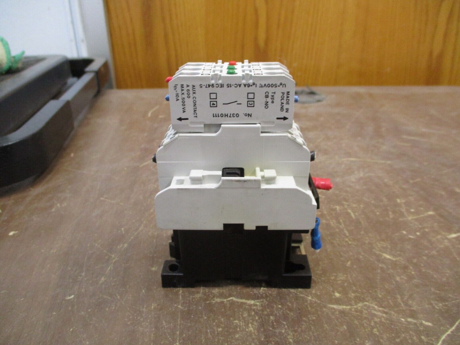 Danfoss Contactor CI 9 110V Coil 18A 600V w/ (3) Aux Contact Used