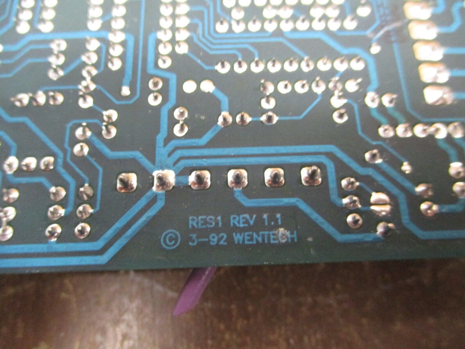 Wentech Control Board RES-1 Rev. 1.1 Used