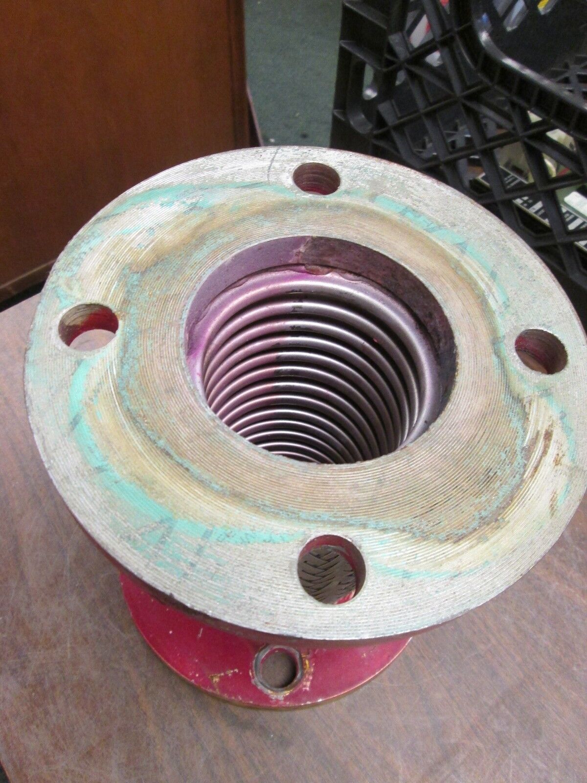 Flexible Metal Conduit Diameter 3" Length Approx 8-1/2" PF0300 L-4407 A-36 Used