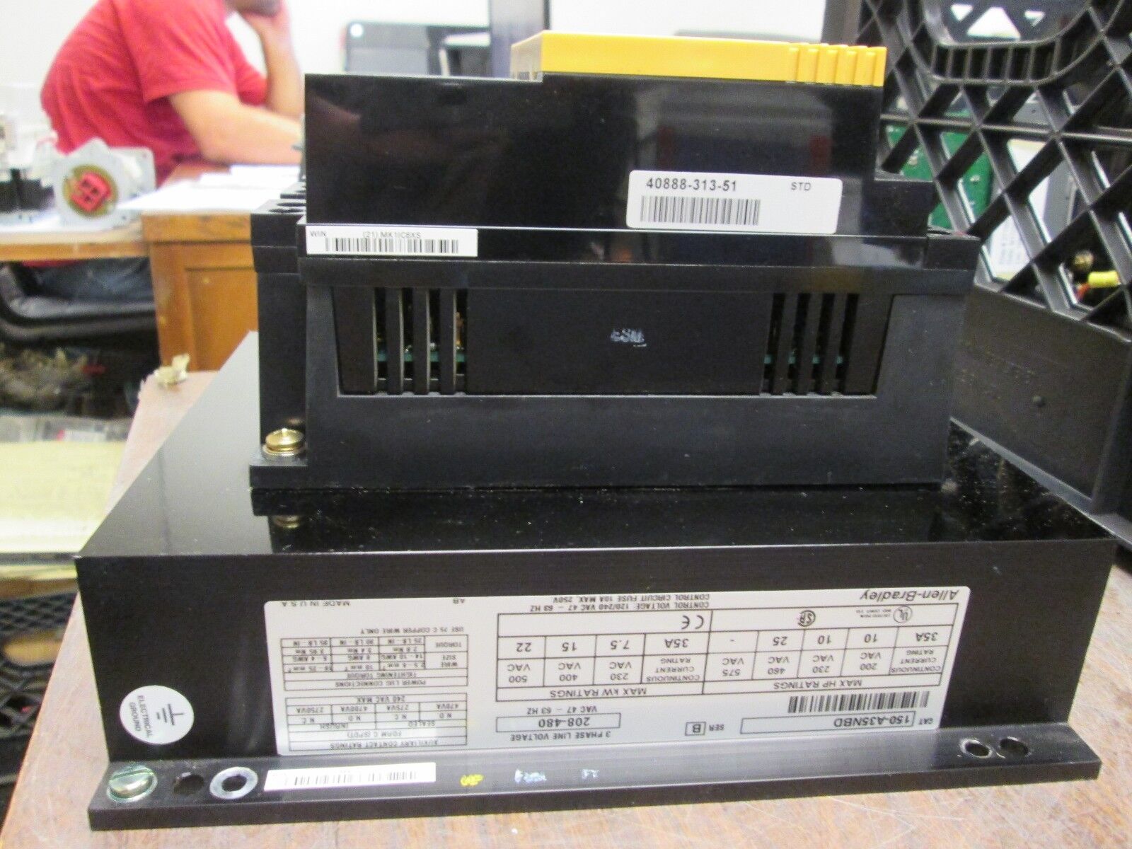 Allen-Bradley SMC Soft Start 150-A35NBD 35A Used