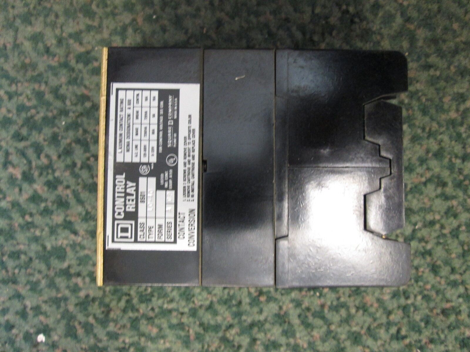 Square D Control Relay 8501 L0-40 120V Coil 8P Used