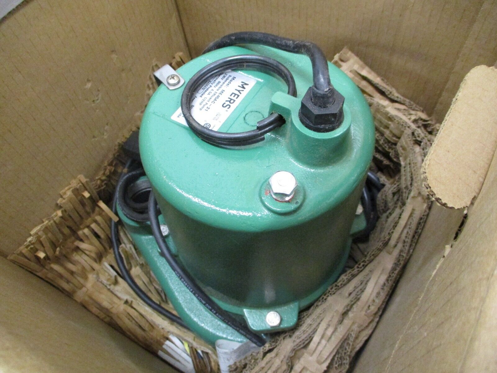 Pentair Myers Submersible Effluent Pump ME45AC-21 1/2" 230V 87GPM 44Ft Head