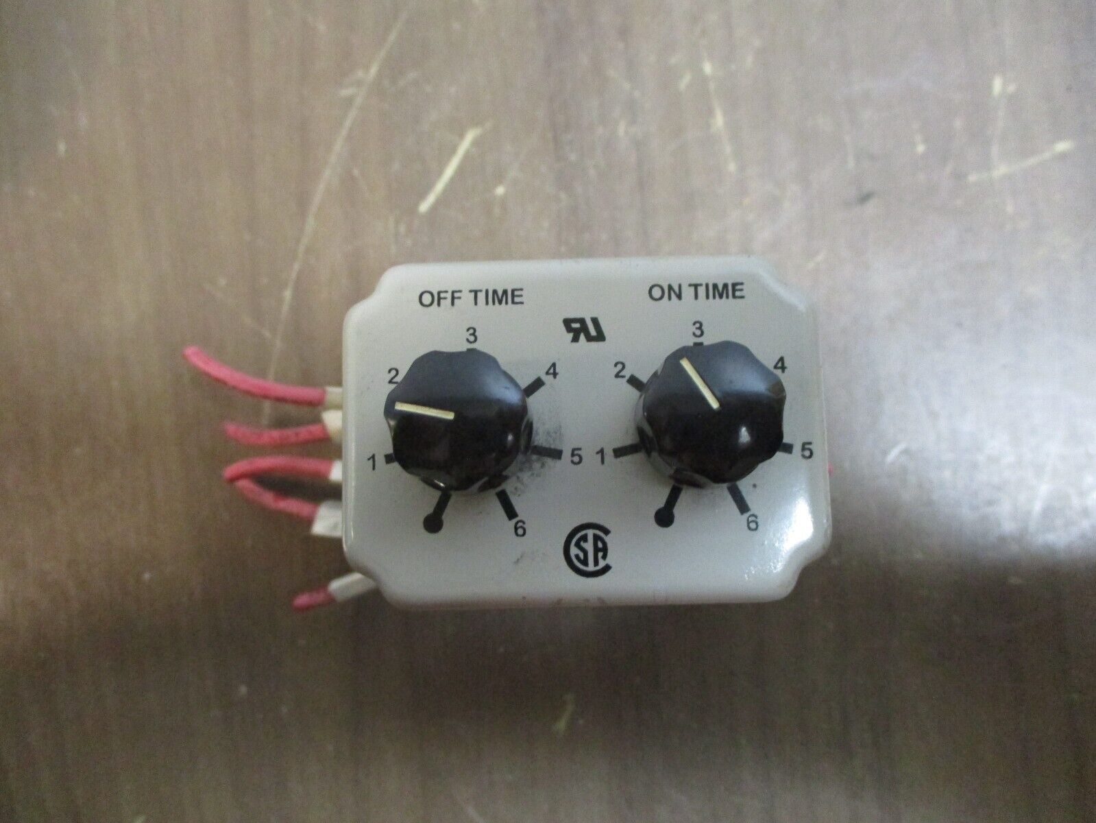 Time Mark Signaline Recycle Timer Relay 338-120V-10S w/ Base Used