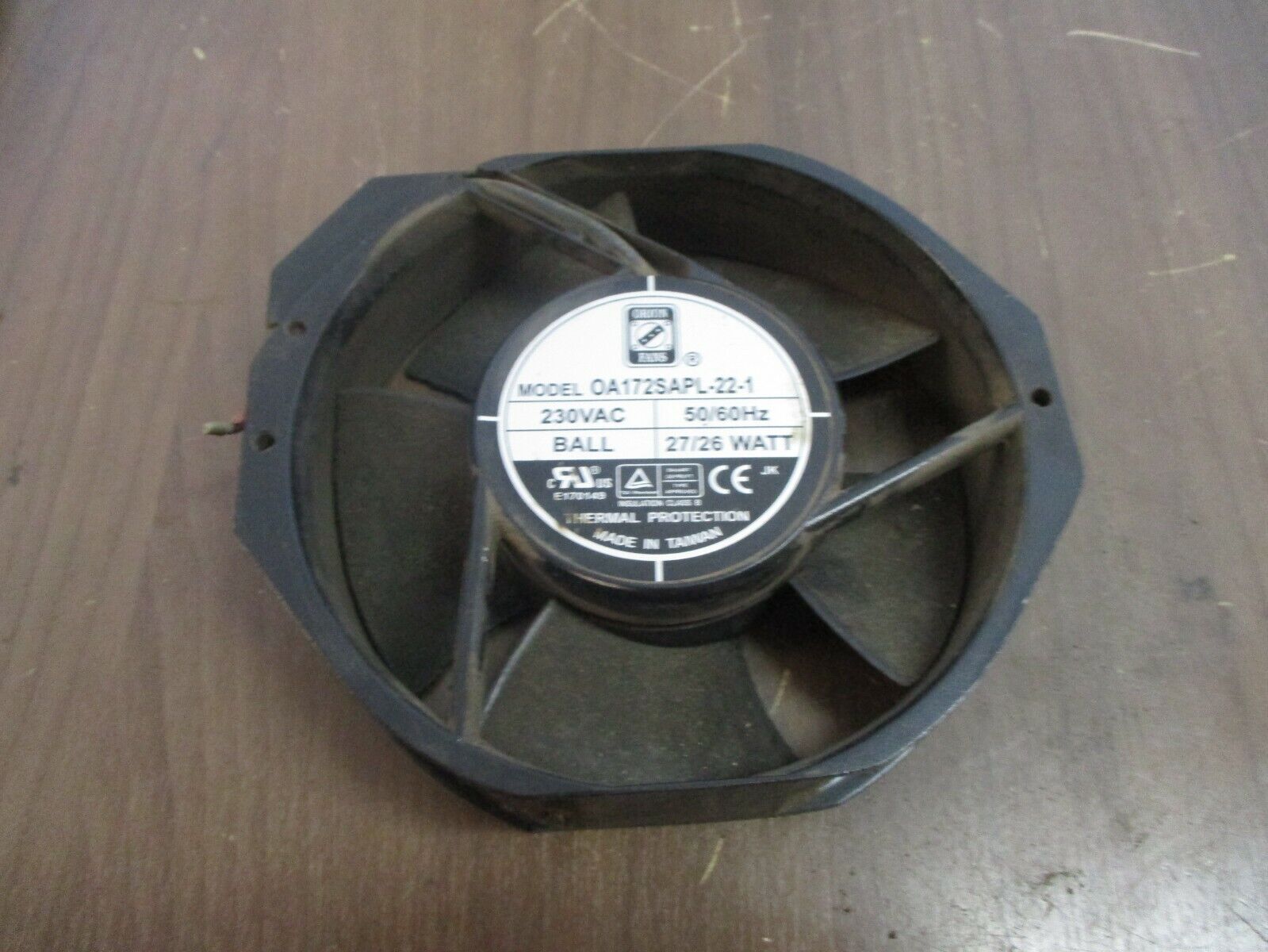 Orion Axial Fan OA172SAPL-22-1 320V 50/60Hz 0.11A 27/26W Used