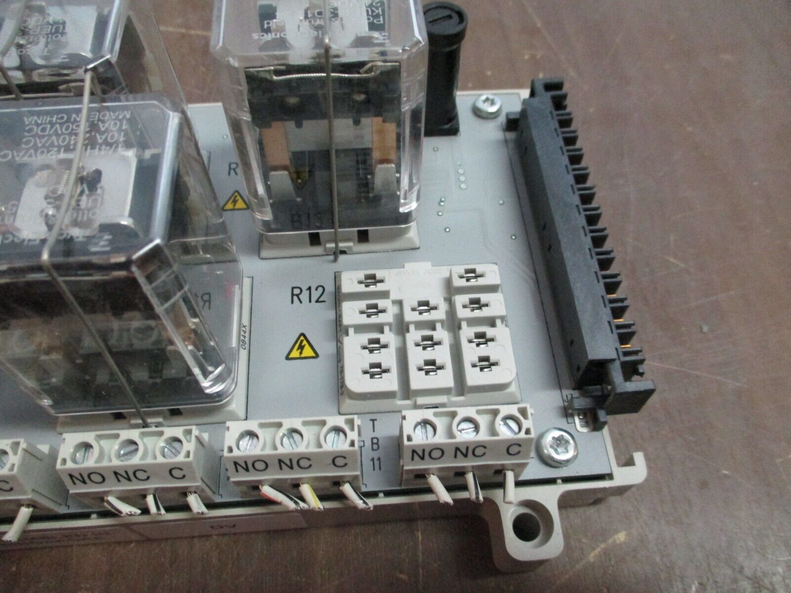 Tyco/Emerson Ovation Relay Assembly 5A26458G05 Rev. 09 *Missing (1) Relay* Used