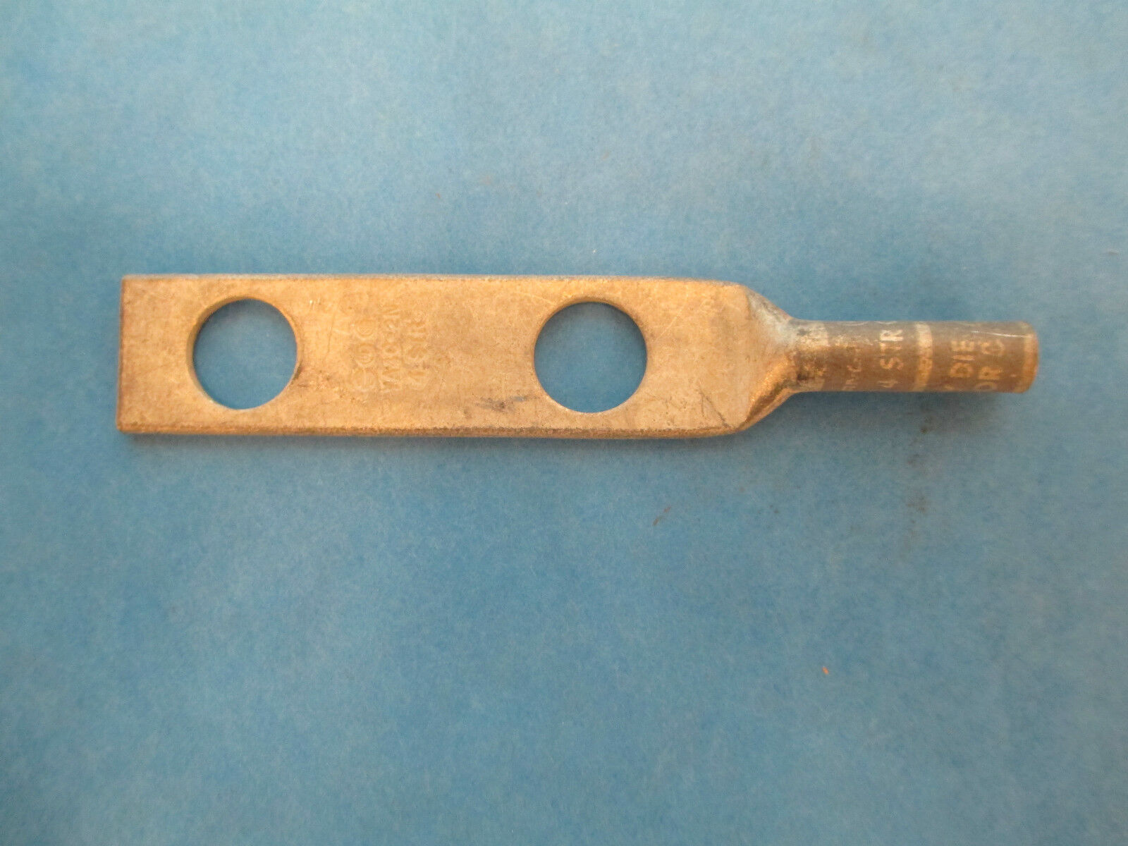 Burndy Crimp Lug YA4C-2N, Grey 346 or 8 New Surplus