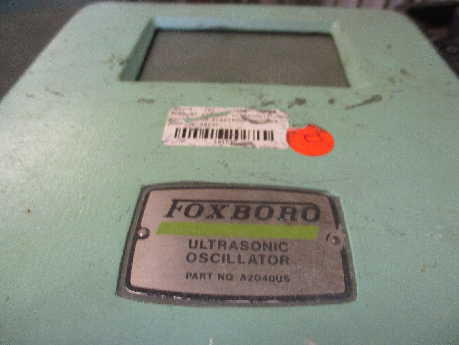 Foxboro Ultrasonic Oscillator Flowmeter	A2040US 40VAC Used