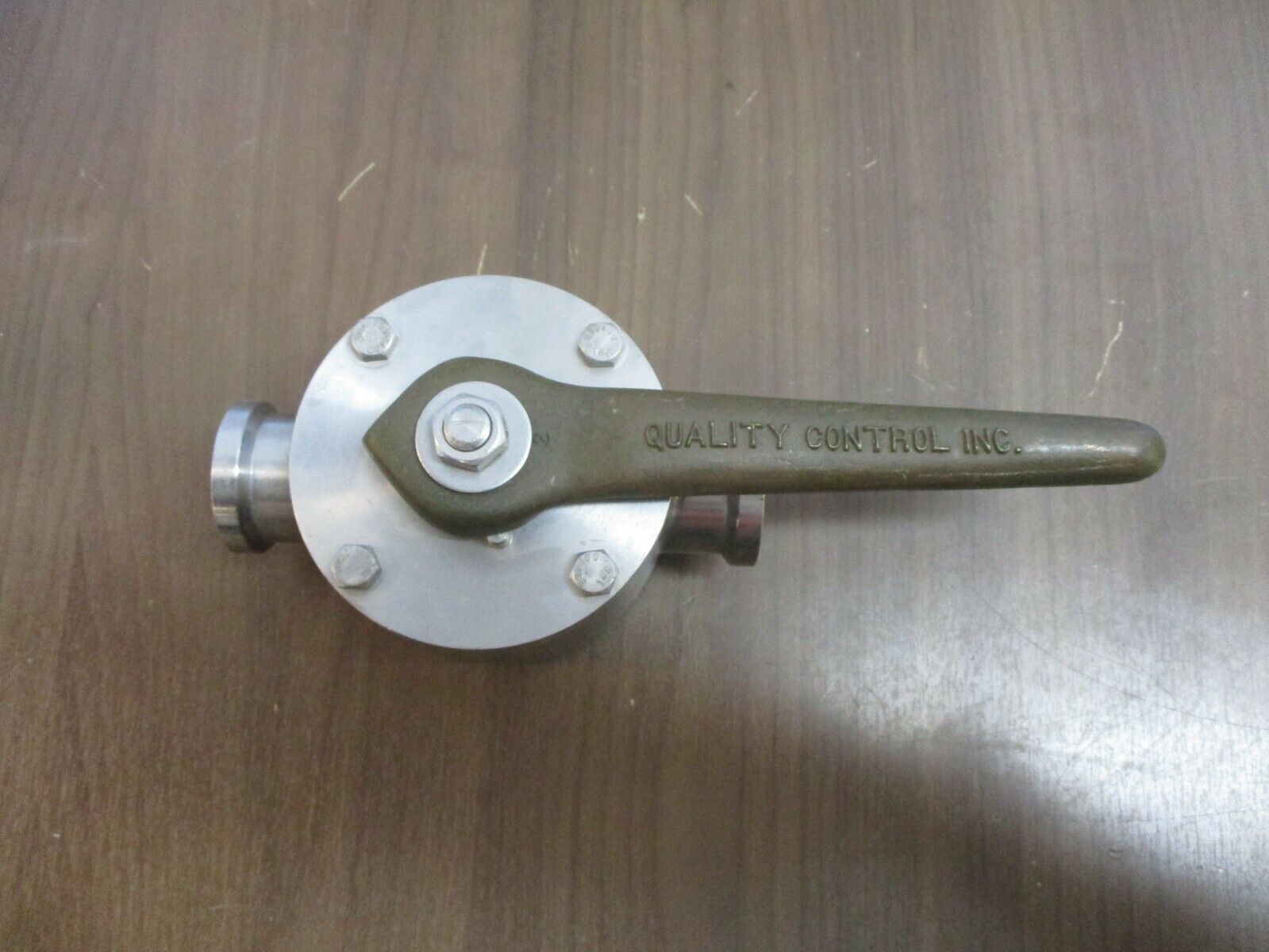 Quality Control Stainless Steel Ball Valve Size: 1.5" Used