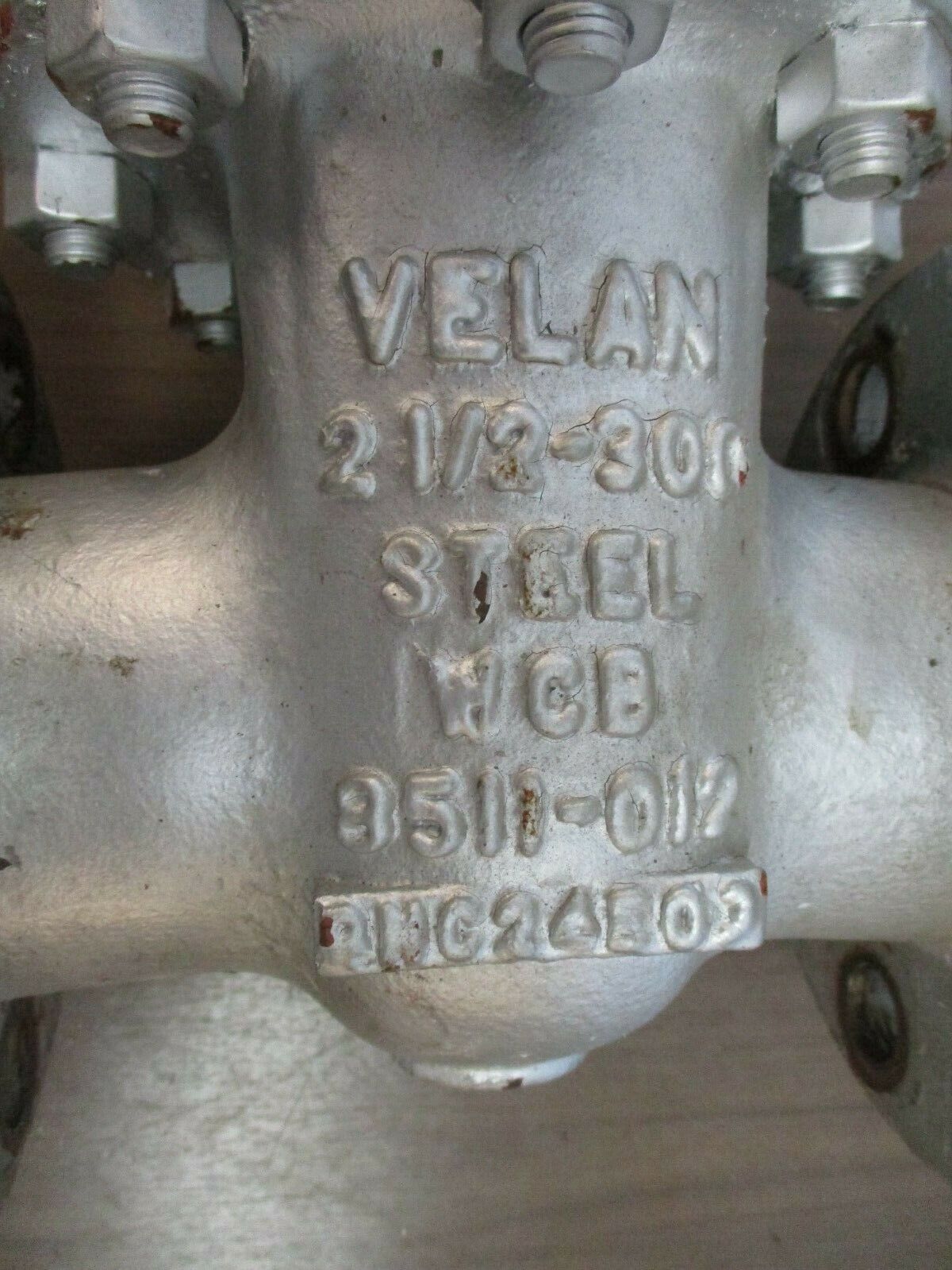 Velan Gate Valve F09-1064C-02TY-W320 Mod. A Size: 2 1/2" Class: 300 Body: WCB