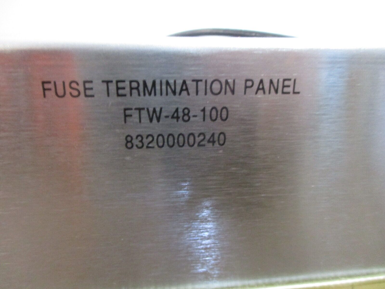 Emerson Fuse Termination Panel FTW-48-100 8320000240 Used