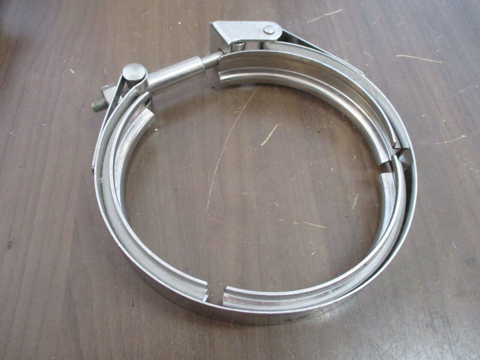 Misc. Brand Stainless Steel V-Band Clamp Size: 6.5" Used