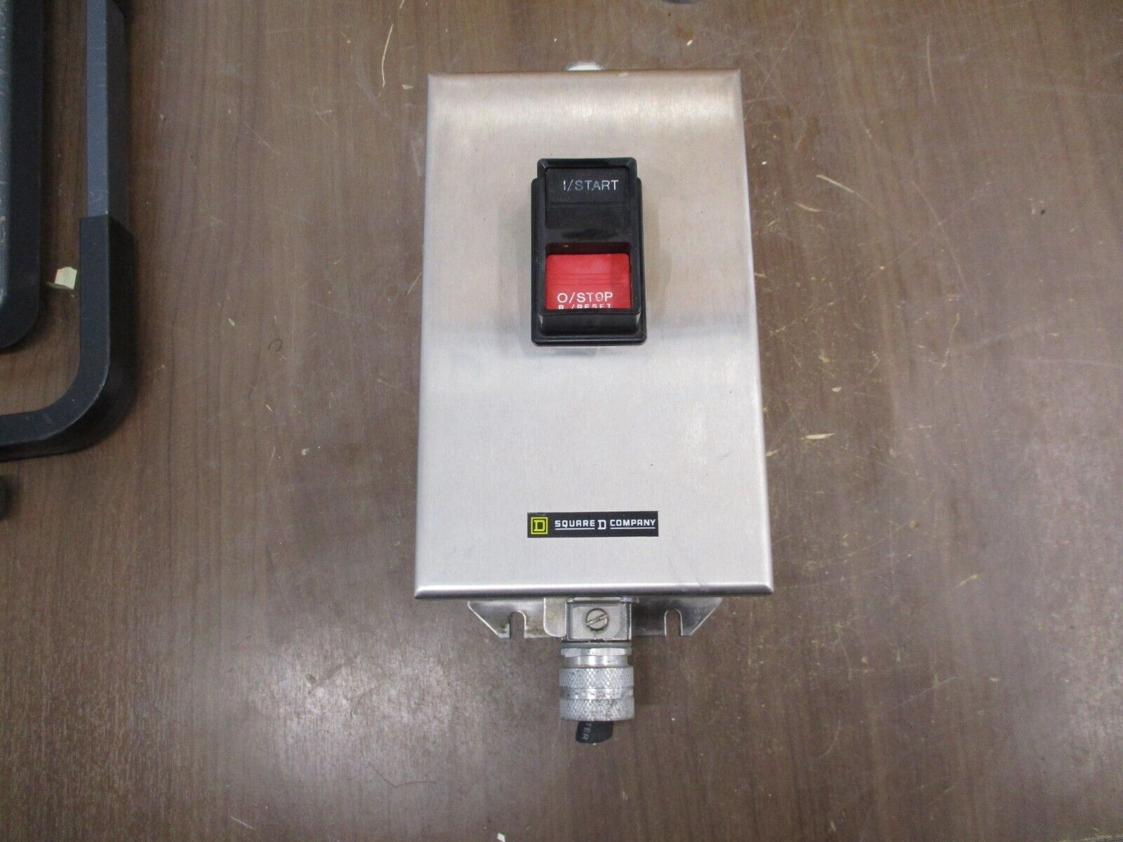 Square D Size M-0 Enclosed Starter 2510 MBW12 Ser C 4X Stainless Steel Enclosure